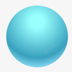 球体素材创意绿色球体矢量图高清图片