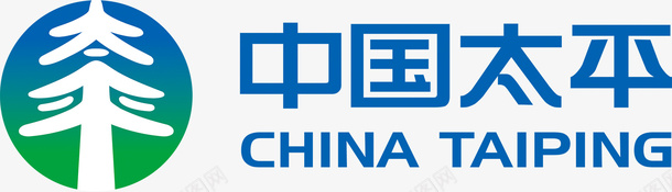 背景图中国太平保险公司logo商业图标图标