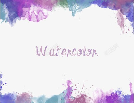 蓝色紫色渐变水彩背景png免抠素材_88icon https://88icon.com 水彩 水彩背景 渐变 渐变背景 紫色背景 背景 蓝色渐变 蓝色紫色