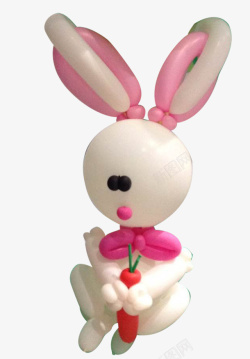 兔子气球造型素材