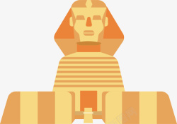 埃及金字塔狮身人面像素材