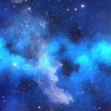 蓝色星空科幻背景图背景