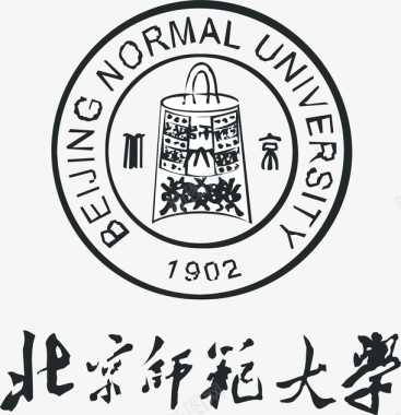 顶艺教育北京师范大学logo矢量图图标图标