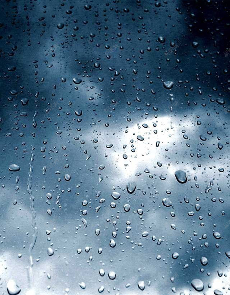 质感深蓝色玻璃雨珠背景jpg设计背景_88icon https://88icon.com 乌云 场景 夏季暴雨 忧伤 深蓝色 简约 质感 雨 雨天 雨季