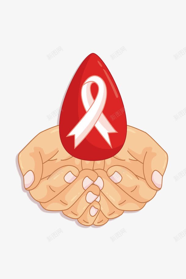 艾滋病预防png免抠素材_88icon https://88icon.com aids 掌心 艾滋病 艾滋病日