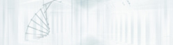 DNA背景虚化灰白色科技药妆banner高清图片