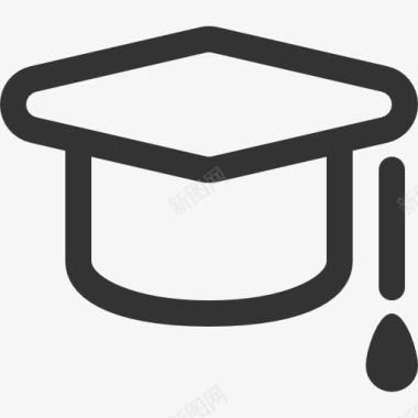 学生毕业GraduationCap图标图标