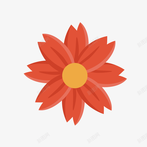 小花朵装饰矢量图eps免抠素材_88icon https://88icon.com 中秋节 卡通 图案 彩色 扁平化 植物 简约 节日 花朵 装饰 矢量图