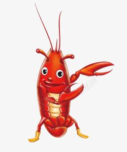 小龙虾素材