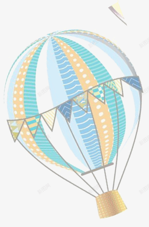 绿色简约旗子热气球png免抠素材_88icon https://88icon.com 天空气球 旗子 漂浮气球 美丽热气球 蓝色热气球 装饰图案
