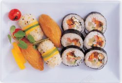 食物寿司摆盘精美寿司摆盘高清图片