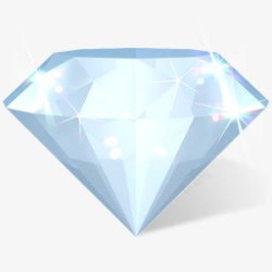 钻石发光钻石透明钻石素材