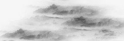 水墨画山水素材