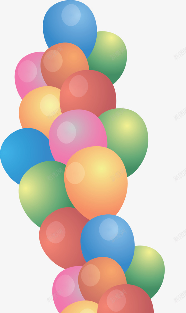 儿童节大串多彩气球png免抠素材_88icon https://88icon.com 儿童节 多彩气球 大串气球 漂浮的气球 童趣 美丽气球