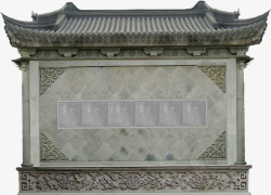 黑白围墙中国风黑白色古代围墙高清图片