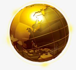 金色球顶金色的地球高清图片