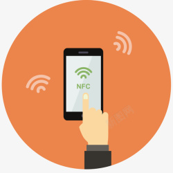 卡通NFC智能操作NFC高清图片