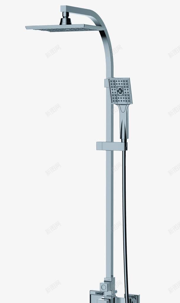 简约花洒装置png免抠素材_88icon https://88icon.com 不锈钢 五金 卫浴挂件 挂件 浴室卫生间 耐用结实 花洒装置