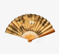 中式折扇中式古风折扇高清图片