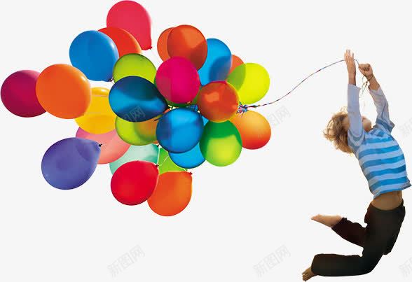 拿着气球的小孩子png免抠素材_88icon https://88icon.com 小孩子 气球