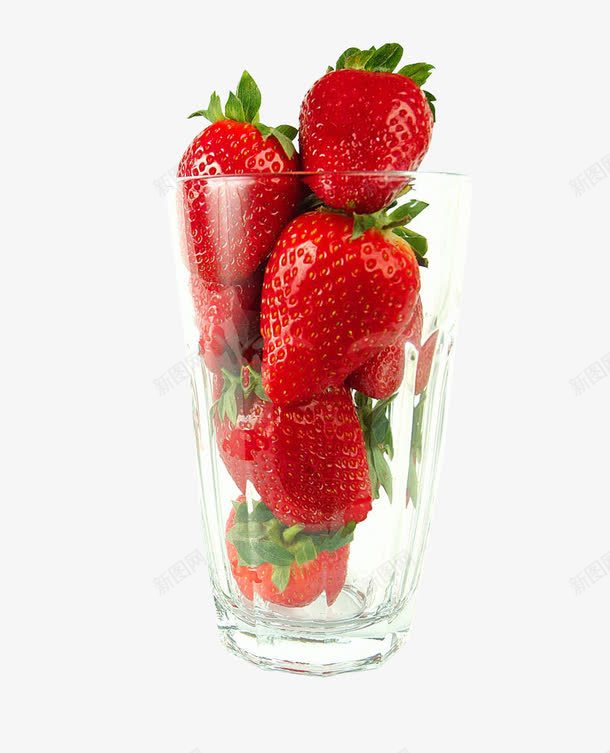 装在玻璃杯子里面的草莓png免抠素材_88icon https://88icon.com 新鲜 果实 水果 牛奶草莓 玻璃杯 美味 草莓 食物