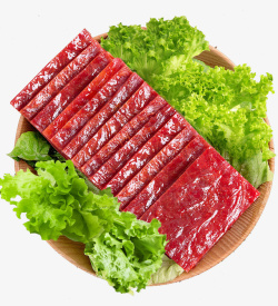 肉铺靖江肉干高清图片