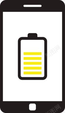 手机电池图标素材手机电池电量图标图标