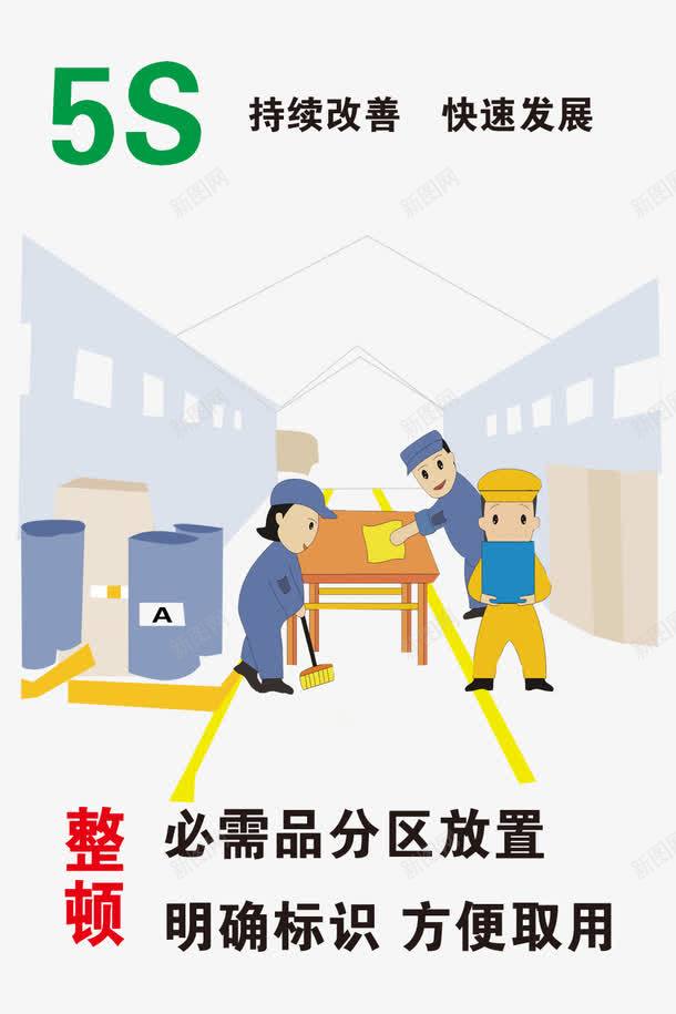 仓库管理整顿png免抠素材_88icon https://88icon.com 仓库整理 仓库管理 仓库管理整顿 免扣素材 制度牌 卡通小人 广告设计