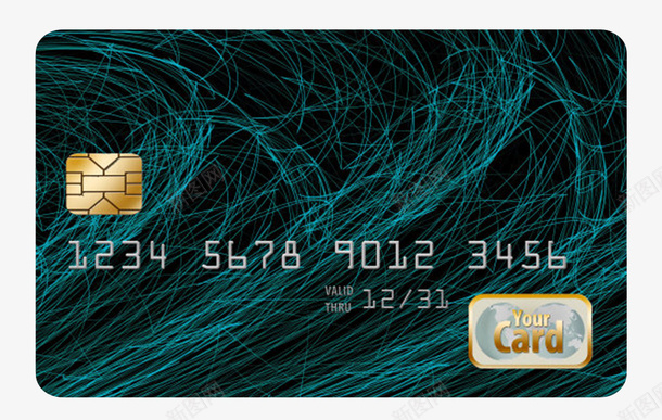 黑蓝色线条模拟信用卡png免抠素材_88icon https://88icon.com card credit 付款 信用 信用卡 信贷 光线 无现金 线条 贷记卡 银行 非现金 额度