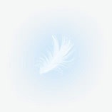 创意合成白色的羽毛光效png免抠素材_88icon https://88icon.com 创意 合成 白色 羽毛
