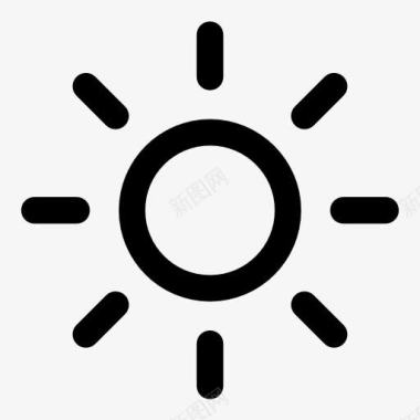太阳图标图标