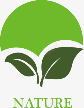 logo叶子中式餐饮logo矢量图图标图标