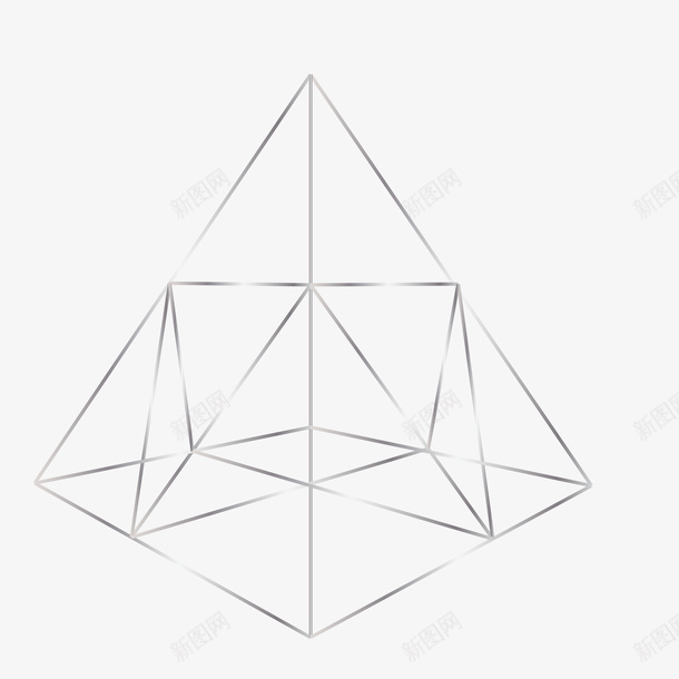 三角形组合png免抠素材_88icon https://88icon.com png图形 三角形 几何 立体三角形 线条 装饰