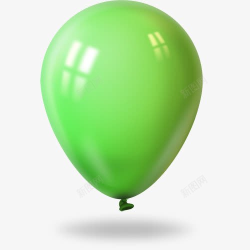 绿色气球吹满气的绿色气球png免抠素材_88icon https://88icon.com 吹满 气球 绿色