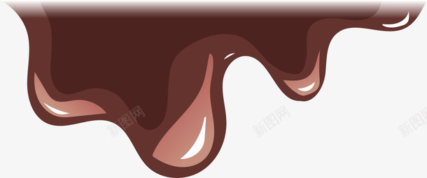 咖啡色卡通巧克力png免抠素材_88icon https://88icon.com 咖啡色巧克力 汁液 流体 液体 清新甜食 装饰图案