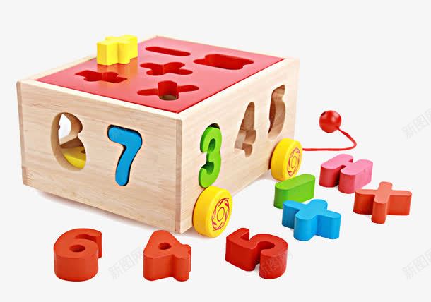 数字盒子玩具png免抠素材_88icon https://88icon.com 数字早教 数字玩具素材 早教机 认知数字玩具