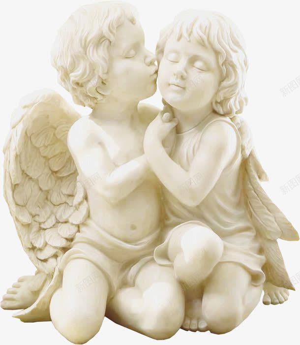 雕像png免抠素材_88icon https://88icon.com 天使 欧美 白色 石像 翅膀 雕像 雕塑