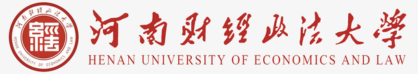 书本文字河南财经政法大学LOGO图标图标