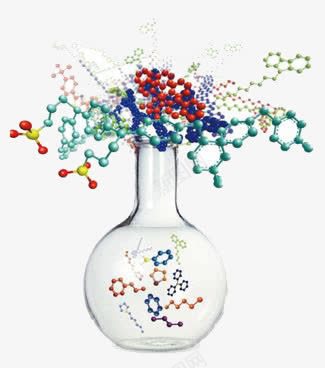 花瓶分子png免抠素材_88icon https://88icon.com DNA 元素 分子 化妆品 化学 原子 基因 实验 彩色 成分 水珠 科学 花瓶
