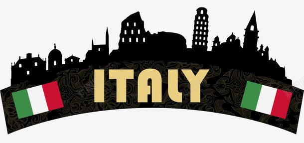 旅游模板下载意大利LOGO图标图标