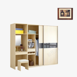 衣柜板凳家具实木图案素材