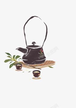 文化用具四季养生的茶道方法高清图片