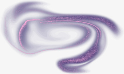 旋涡的紫色特效光素材