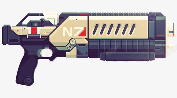 N7CrusaderShotgun枪卡通枪png免抠素材_88icon https://88icon.com crusadershotgun 卡通