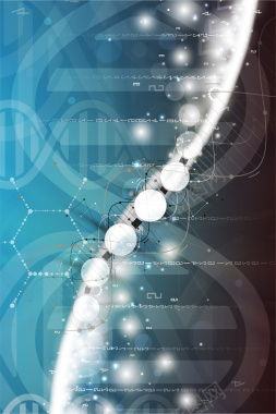 DNA科技背景背景