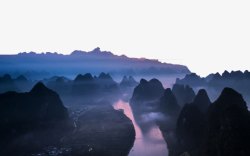 广西桂林山水素材