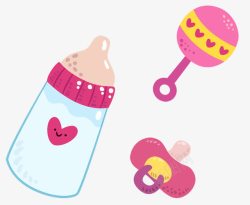NUK新生儿奶瓶婴儿用品高清图片