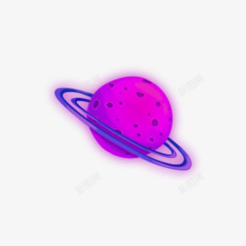 粉紫色渐变发光的星球体png免抠素材_88icon https://88icon.com 免抠 发光 星球体 渐变 粉紫色