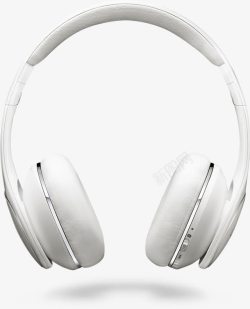 耳麦式耳机白色耳机高清图片