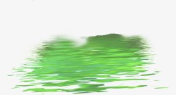 绿色的湖面中秋节团圆绿色湖面高清图片